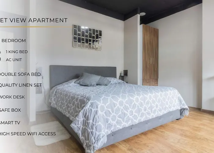 506 Great Location Ac 1bdrm 1bath Rooftop Сasa de vacaciones *