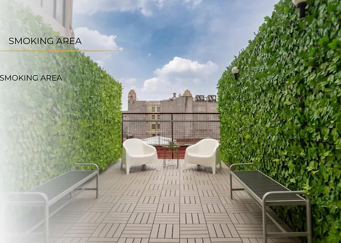 506 Great Location Ac 1bdrm 1bath Rooftop Сasa de vacaciones México DF